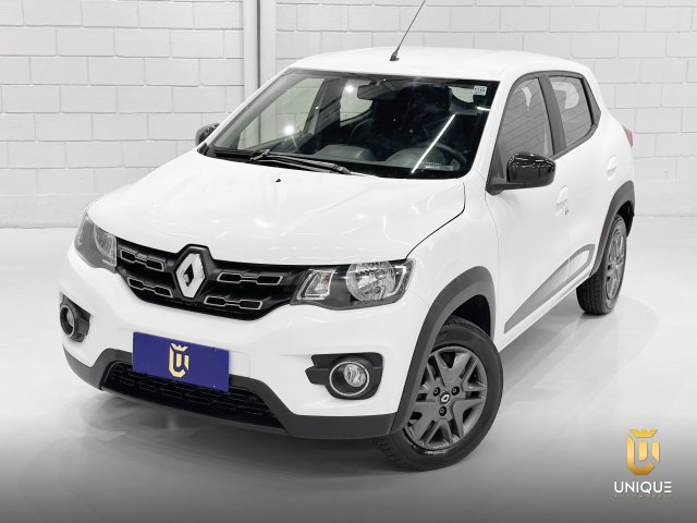Renault Kwid 1.0 12V SCE FLEX INTENSE MANUAL 2019/2020 branco à venda na Unique Automóveis em Indaiatuba — foto 2
