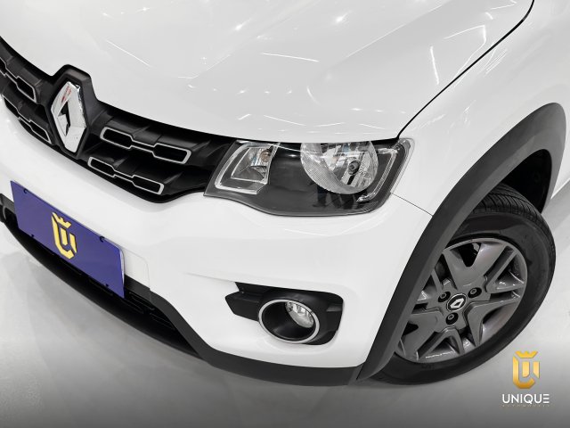 Renault Kwid 1.0 12V SCE FLEX INTENSE MANUAL 2019/2020 branco à venda na Unique Automóveis em Indaiatuba — foto 3