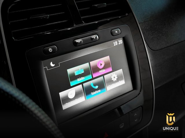 Renault Kwid 1.0 12V SCE FLEX INTENSE MANUAL 2019/2020 branco à venda na Unique Automóveis em Indaiatuba — foto 14