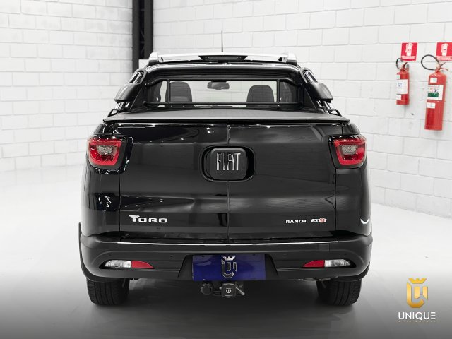 Fiat Toro 2.0 16V TURBO DIESEL RANCH 4WD AT9 2019/2020 preto à venda na Unique Automóveis em Indaiatuba — foto 6