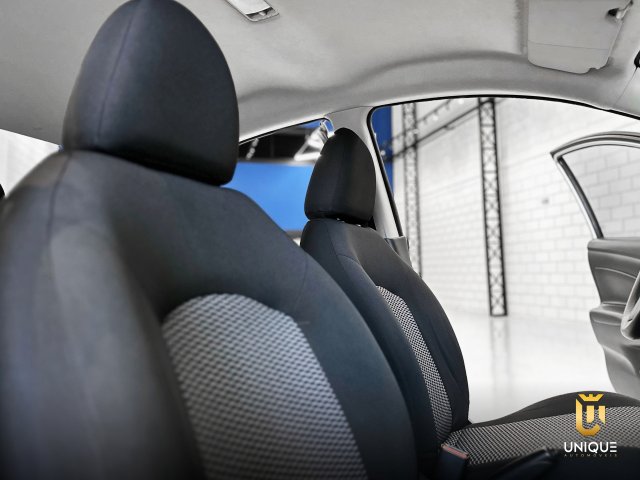 Nissan Versa 1.6 16V FLEX V-DRIVE MANUAL 2021 prata à venda na Unique Automóveis em Indaiatuba — foto 16
