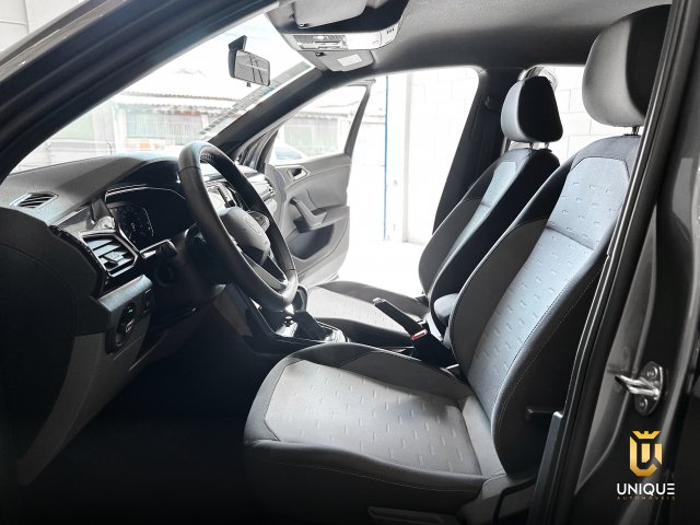 Volkswagen T-cross 1.0 200 TSI TOTAL FLEX COMFORTLINE AUTOMÁTICO 2023/2024 cinza à venda na Unique Automóveis em Indaiatuba — foto 9