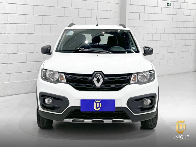 Renault Kwid 1.0 12V SCE FLEX OUTSIDER MANUAL 2019/2020 branco à venda na Unique Automóveis em Indaiatuba — foto 3