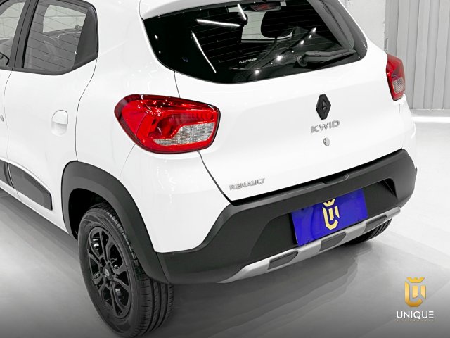Renault Kwid 1.0 12V SCE FLEX OUTSIDER MANUAL 2019/2020 branco à venda na Unique Automóveis em Indaiatuba — foto 5