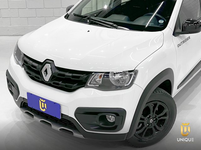 Renault Kwid 1.0 12V SCE FLEX OUTSIDER MANUAL 2019/2020 branco à venda na Unique Automóveis em Indaiatuba — foto 16