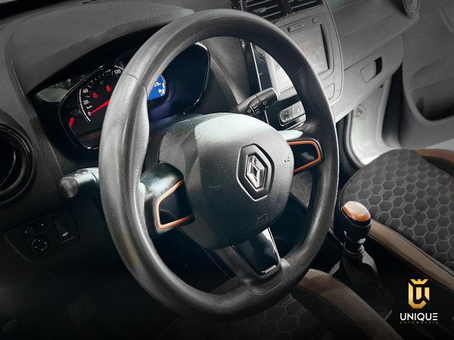 Renault Kwid 1.0 12V SCE FLEX OUTSIDER MANUAL 2019/2020 branco à venda na Unique Automóveis em Indaiatuba — foto 17