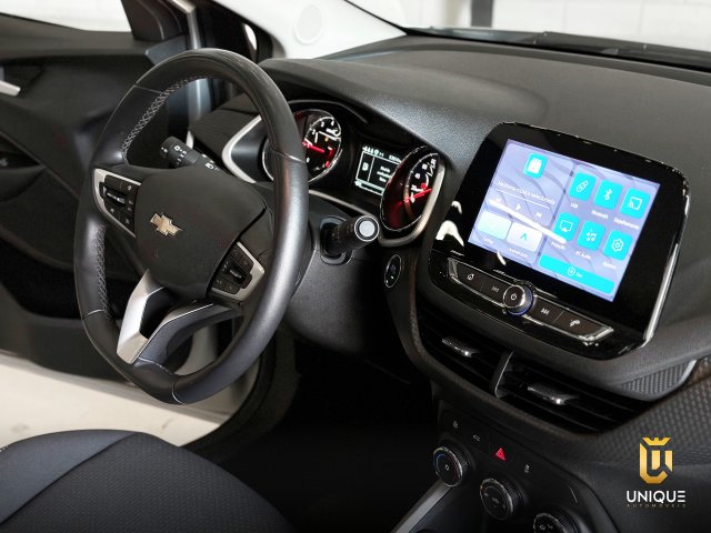 Chevrolet Onix 1.0 TURBO FLEX PLUS LTZ AUTOMÁTICO 2023 prata à venda na Unique Automóveis em Indaiatuba — foto 12