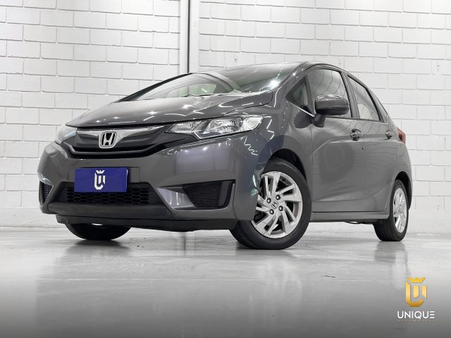 Honda Fit 1.4 LX 8V GASOLINA 4P AUTOMÁTICO 2007/2008 cinza à venda na Unique Automóveis em Indaiatuba — foto 2