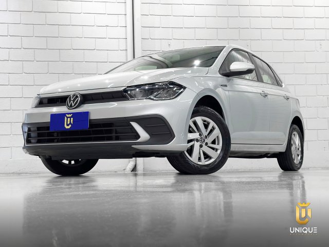 Volkswagen Polo 1.0 170 TSI COMFORTLINE AUTOMÁTICO 2023/2024 prata à venda na Unique Automóveis em Indaiatuba — foto 2