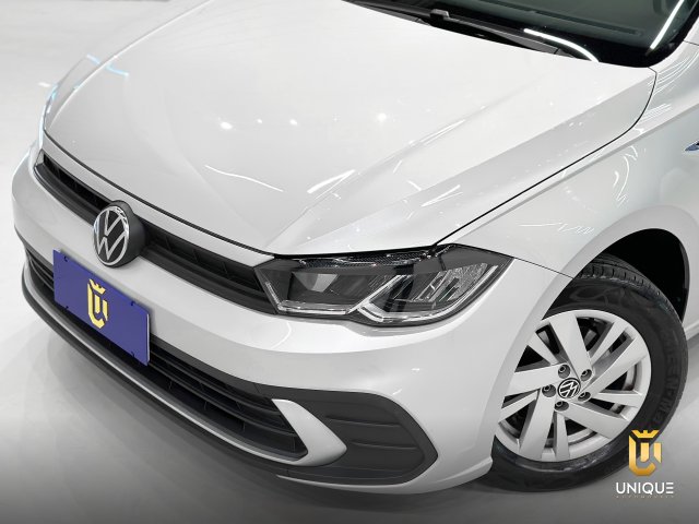 Volkswagen Polo 1.0 170 TSI COMFORTLINE AUTOMÁTICO 2023/2024 prata à venda na Unique Automóveis em Indaiatuba — foto 3