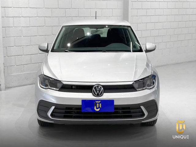 Volkswagen Polo 1.0 170 TSI COMFORTLINE AUTOMÁTICO 2023/2024 prata à venda na Unique Automóveis em Indaiatuba — foto 4