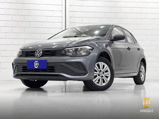 Volkswagen Polo 1.0 MPI TRACK MANUAL 2023 cinza à venda na Unique Automóveis em Indaiatuba — foto 2