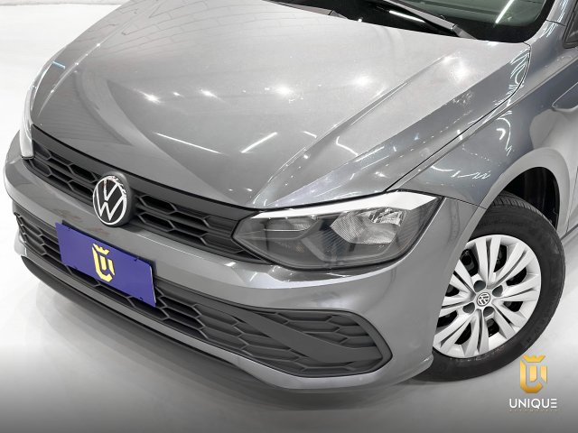 Volkswagen Polo 1.0 MPI TRACK MANUAL 2023 cinza à venda na Unique Automóveis em Indaiatuba — foto 3