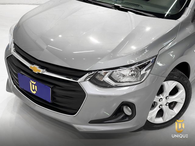 Chevrolet Onix 1.0 TURBO FLEX PLUS LTZ AUTOMÁTICO 2023/2024 prata à venda na Unique Automóveis em Indaiatuba — foto 3
