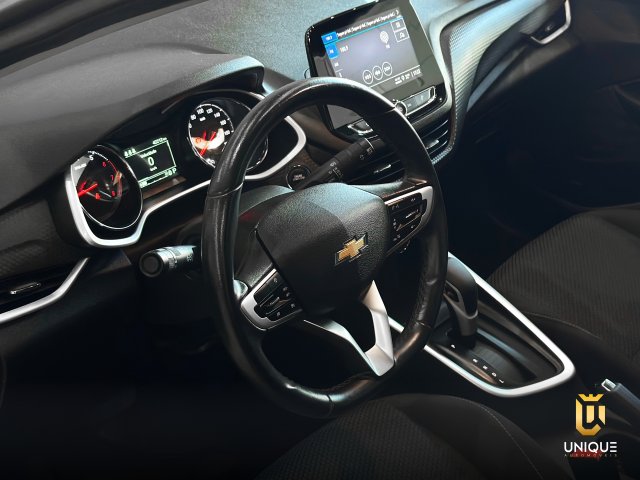 Chevrolet Onix 1.0 TURBO FLEX PLUS LTZ AUTOMÁTICO 2023/2024 prata à venda na Unique Automóveis em Indaiatuba — foto 8