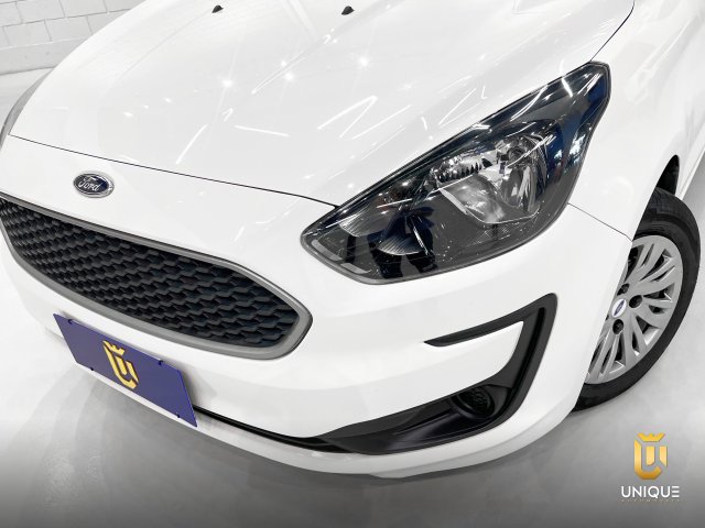 Ford Ka 1.0 TI-VCT FLEX SE MANUAL 2019/2020 branco à venda na Unique Automóveis em Indaiatuba — foto 2