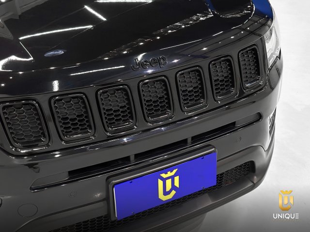 Jeep Compass 2.0 16V FLEX LONGITUDE NIGHT EAGLE 2021 preto à venda na Unique Automóveis em Indaiatuba — foto 20