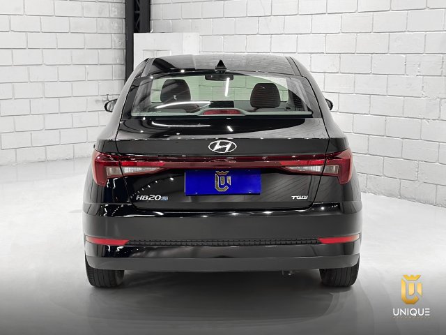 Hyundai Hb20s 1.0 TGDI FLEX COMFORT AUTOMÁTICO 2024 preto à venda na Unique Automóveis em Indaiatuba — foto 5
