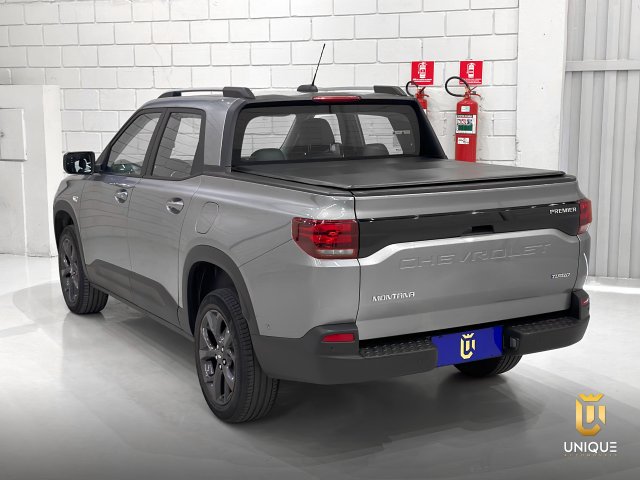Chevrolet Montana 1.2 TURBO FLEX PREMIER AUTOMÁTICO 2023 prata à venda na Unique Automóveis em Indaiatuba — foto 6