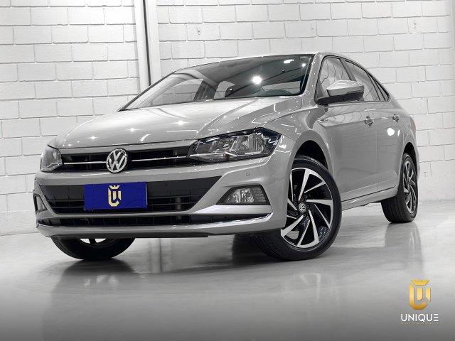 Volkswagen Virtus 1.0 200 TSI HIGHLINE AUTOMÁTICO 2022 prata à venda na Unique Automóveis em Indaiatuba — foto 2