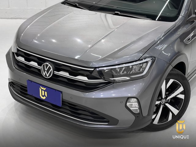 Volkswagen Nivus 1.0 200 TSI TOTAL FLEX HIGHLINE AUTOMÁTICO 2022 cinza à venda na Unique Automóveis em Indaiatuba — foto 3