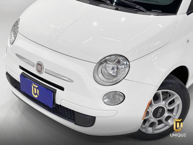 Fiat 500 1.4 CULT 8V FLEX 2P MANUAL 2012 branco à venda na Unique Automóveis em Indaiatuba — foto 3