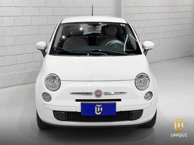 Fiat 500 1.4 CULT 8V FLEX 2P MANUAL 2012 branco à venda na Unique Automóveis em Indaiatuba — foto 4