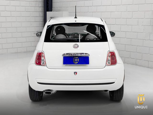 Fiat 500 1.4 CULT 8V FLEX 2P MANUAL 2012 branco à venda na Unique Automóveis em Indaiatuba — foto 5