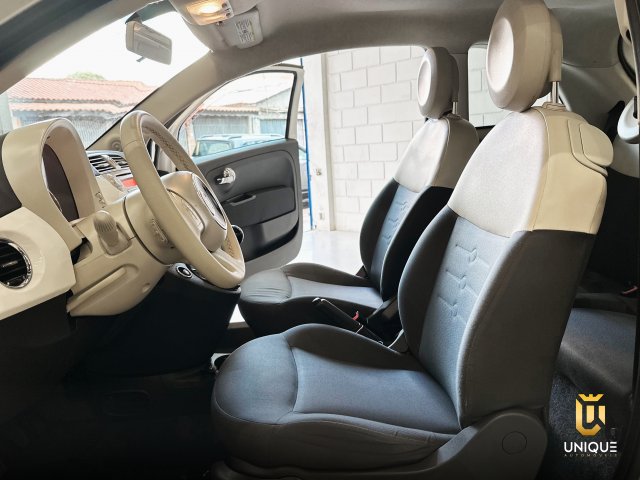Fiat 500 1.4 CULT 8V FLEX 2P MANUAL 2012 branco à venda na Unique Automóveis em Indaiatuba — foto 16