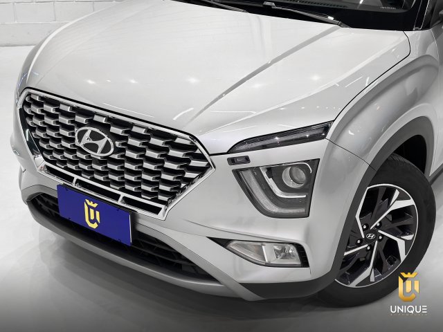 Hyundai Creta 1.0 TGDI FLEX PLATINUM SAFETY AUTOMÁTICO 2023 prata à venda na Unique Automóveis em Indaiatuba — foto 3