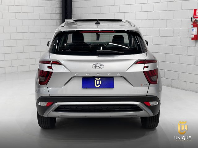 Hyundai Creta 1.0 TGDI FLEX PLATINUM SAFETY AUTOMÁTICO 2023 prata à venda na Unique Automóveis em Indaiatuba — foto 5