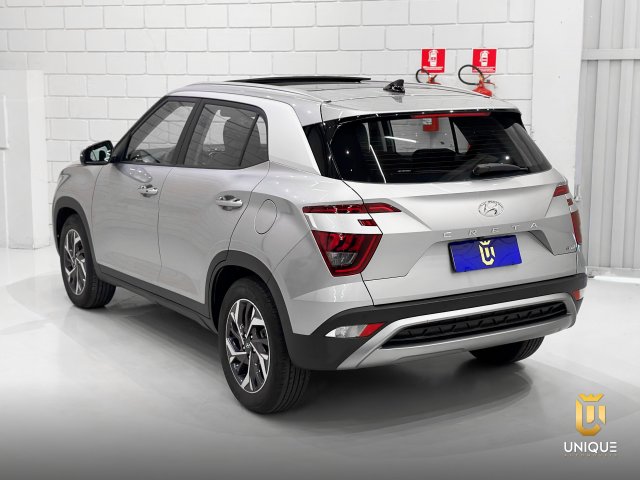 Hyundai Creta 1.0 TGDI FLEX PLATINUM SAFETY AUTOMÁTICO 2023 prata à venda na Unique Automóveis em Indaiatuba — foto 6