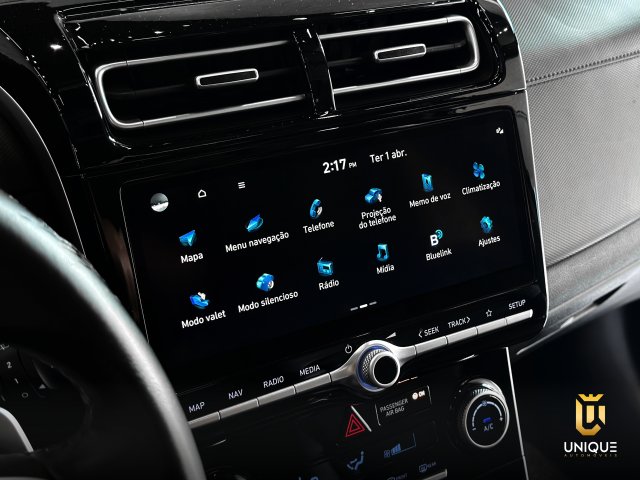 Hyundai Creta 1.0 TGDI FLEX PLATINUM SAFETY AUTOMÁTICO 2023 prata à venda na Unique Automóveis em Indaiatuba — foto 12