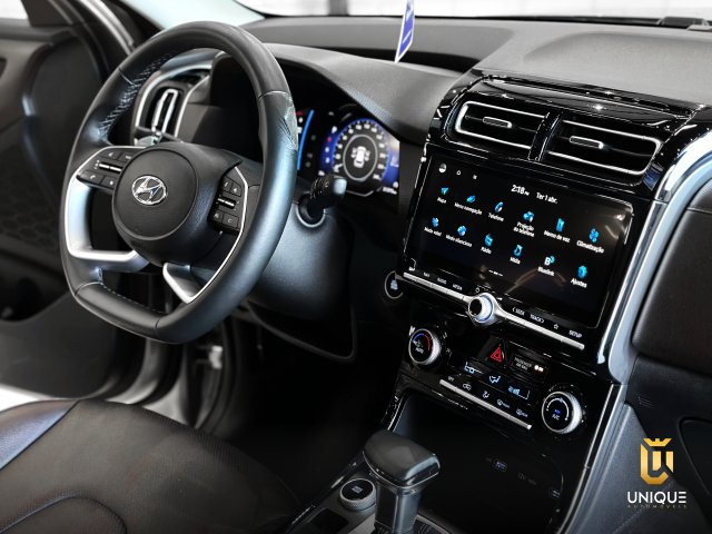 Hyundai Creta 1.0 TGDI FLEX PLATINUM SAFETY AUTOMÁTICO 2023 prata à venda na Unique Automóveis em Indaiatuba — foto 20