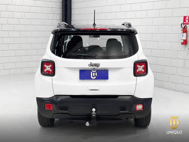 Jeep Renegade 1.8 16V FLEX 4P AUTOMATICO 2020 branco à venda na Unique Automóveis em Indaiatuba — foto 5