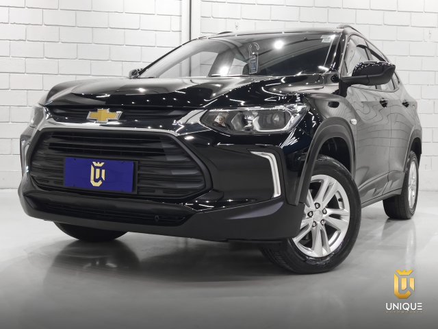 Chevrolet Tracker 1.0 TURBO FLEX LT AUTOMÁTICO 2022/2023 preto à venda na Unique Automóveis em Indaiatuba — foto 2