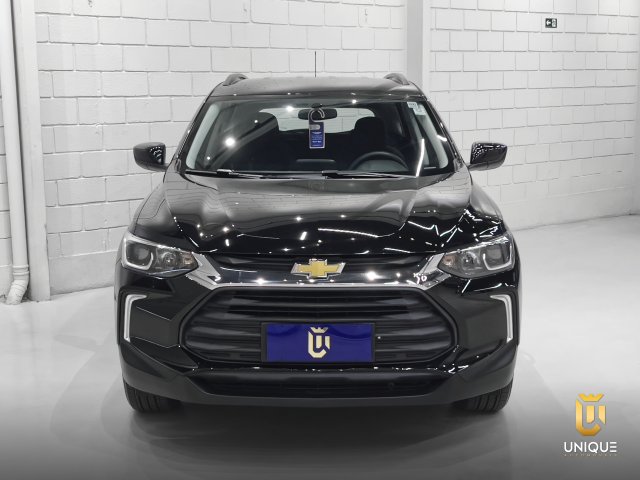 Chevrolet Tracker 1.0 TURBO FLEX LT AUTOMÁTICO 2022/2023 preto à venda na Unique Automóveis em Indaiatuba — foto 4