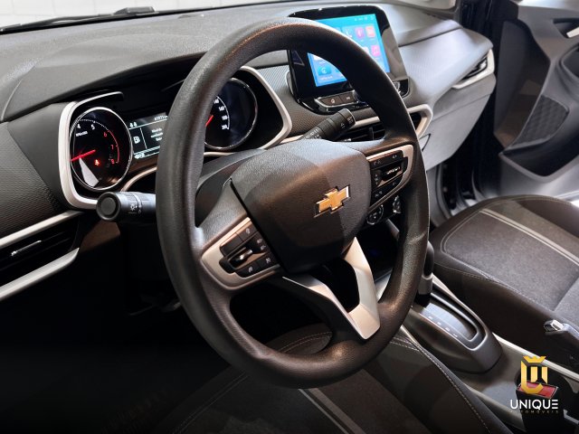 Chevrolet Tracker 1.0 TURBO FLEX LT AUTOMÁTICO 2022/2023 preto à venda na Unique Automóveis em Indaiatuba — foto 9