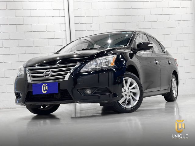 Nissan Sentra 2.0 SV 16V FLEX 4P AUTOMÁTICO 2014 preto à venda na Unique Automóveis em Indaiatuba — foto 2