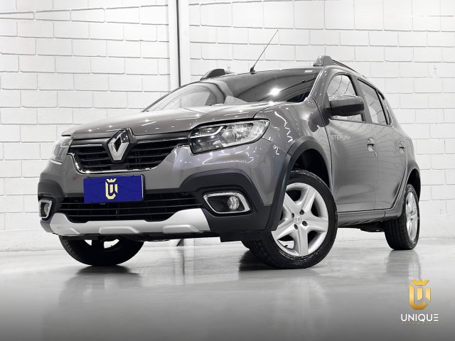 Renault Stepway 1.6 16V SCE FLEX DYNAMIQUE MANUAL 2019/2020 cinza à venda na Unique Automóveis em Indaiatuba — foto 2