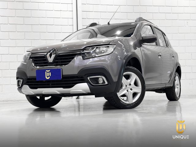 Renault Stepway 1.6 16V SCE FLEX DYNAMIQUE MANUAL 2019/2020 cinza à venda na Unique Automóveis em Indaiatuba — foto 3