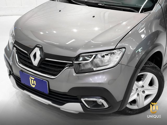 Renault Stepway 1.6 16V SCE FLEX DYNAMIQUE MANUAL 2019/2020 cinza à venda na Unique Automóveis em Indaiatuba — foto 6