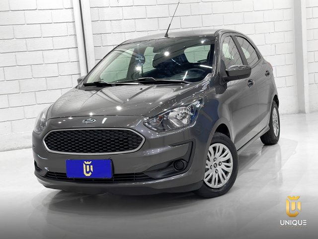 Ford Ka 1.0 TI-VCT FLEX SE MANUAL 2020 cinza à venda na Unique Automóveis em Indaiatuba — foto 2