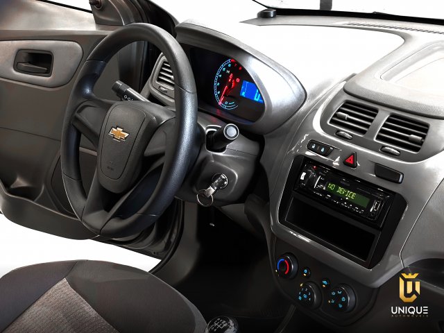 Chevrolet Cobalt 1.4 SFI LT 8V FLEX 4P MANUAL 2012 cinza à venda na Unique Automóveis em Indaiatuba — foto 14