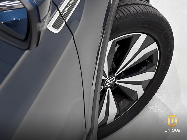 Volkswagen T-cross 1.4 250 TSI TOTAL FLEX HIGHLINE AUTOMÁTICO 2022 azul à venda na Unique Automóveis em Indaiatuba — foto 6