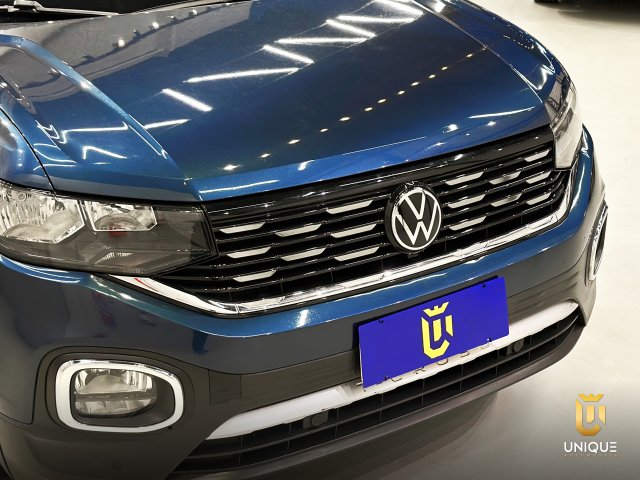 Volkswagen T-cross 1.4 250 TSI TOTAL FLEX HIGHLINE AUTOMÁTICO 2022 azul à venda na Unique Automóveis em Indaiatuba — foto 20
