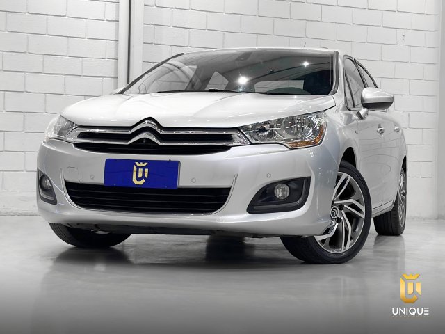 Citroën C4 Lounge 1.6 EXCLUSIVE 16V TURBO FLEX 4P AUTOMÁTICO 2015 prata à venda na Unique Automóveis em Indaiatuba — foto 2