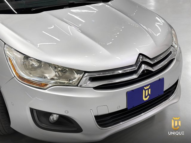 Citroën C4 Lounge 1.6 EXCLUSIVE 16V TURBO FLEX 4P AUTOMÁTICO 2015 prata à venda na Unique Automóveis em Indaiatuba — foto 3
