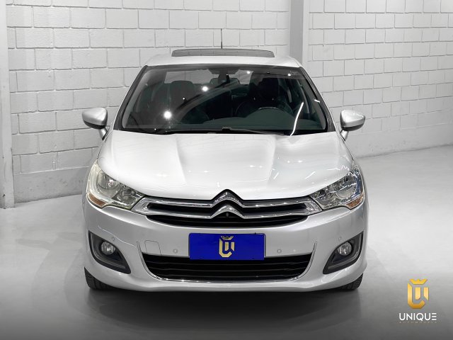 Citroën C4 Lounge 1.6 EXCLUSIVE 16V TURBO FLEX 4P AUTOMÁTICO 2015 prata à venda na Unique Automóveis em Indaiatuba — foto 4