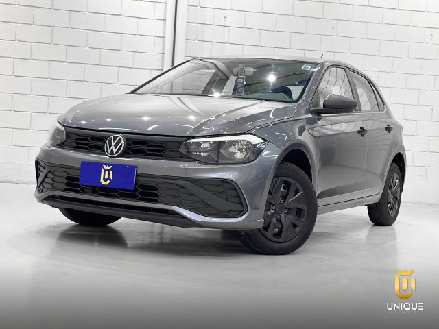 Volkswagen Polo 1.0 MPI TRACK MANUAL 2023 cinza à venda na Unique Automóveis em Indaiatuba — foto 2
